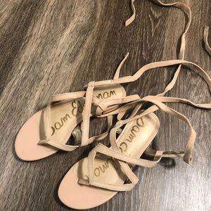 5.5 Sam Edelman Strap Up Sandals